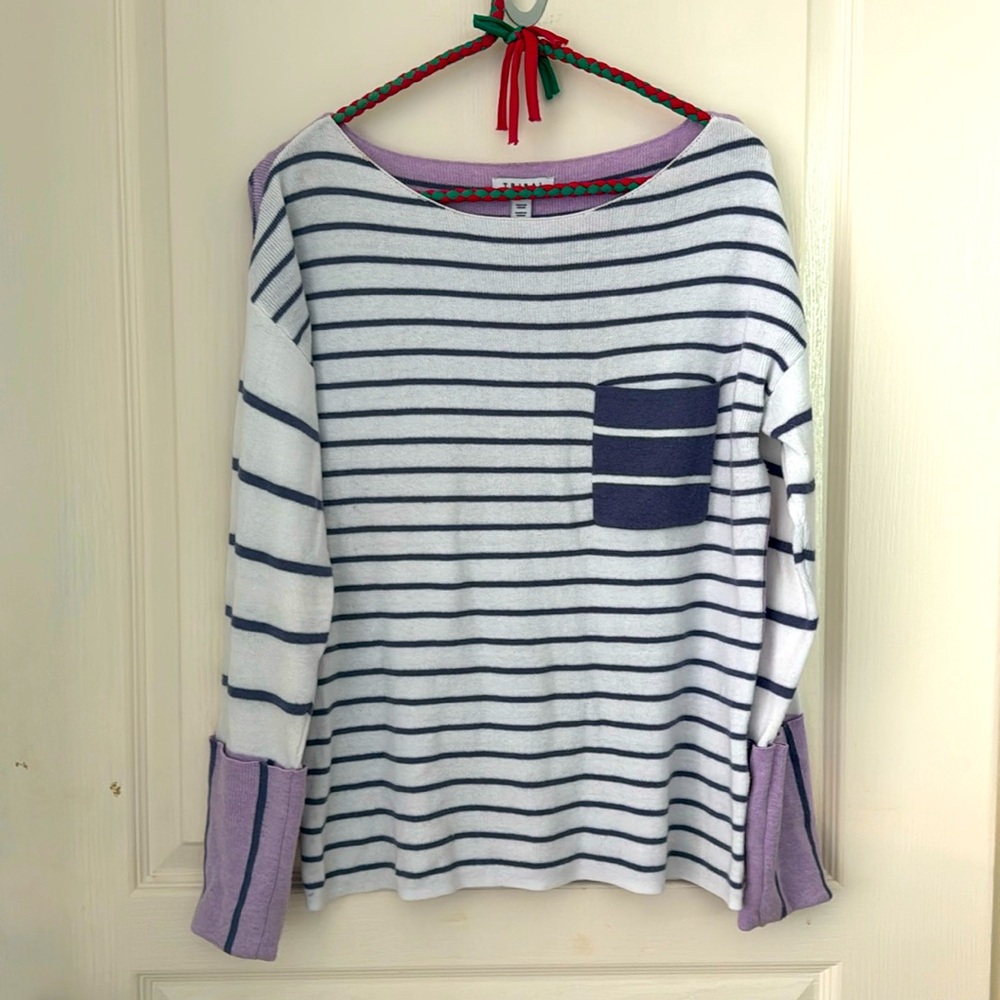 Tribal cotton sweater